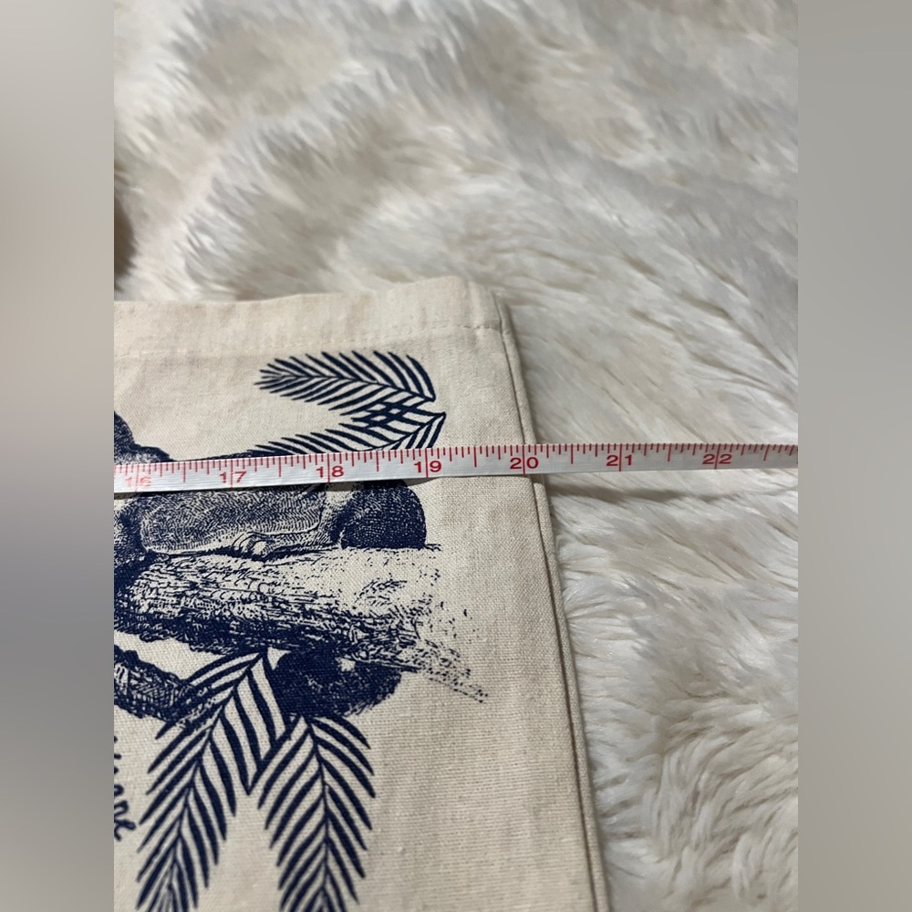 Sezane Canvas Tote with Animal Print - Picture 4 of 6